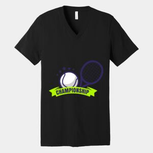 Bella Canvas Unisex Jersey Short Sleeve V Neck Tee Thumbnail