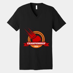 Bella Canvas Unisex Jersey Short Sleeve V Neck Tee Thumbnail