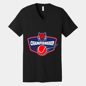 Bella Canvas Unisex Jersey Short Sleeve V Neck Tee Thumbnail