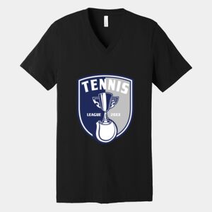 Bella Canvas Unisex Jersey Short Sleeve V Neck Tee Thumbnail