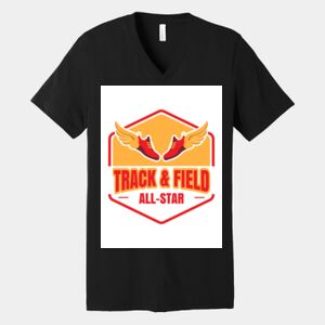 Bella Canvas Unisex Jersey Short Sleeve V Neck Tee Thumbnail