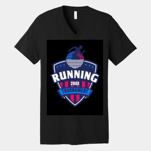 Bella Canvas Unisex Jersey Short Sleeve V Neck Tee Thumbnail