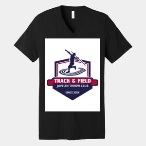 Bella Canvas Unisex Jersey Short Sleeve V Neck Tee Thumbnail