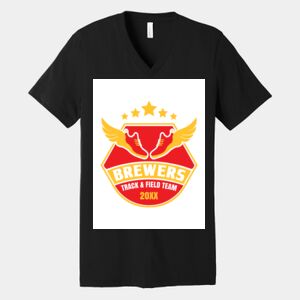 Bella Canvas Unisex Jersey Short Sleeve V Neck Tee Thumbnail