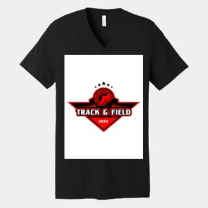 Bella Canvas Unisex Jersey Short Sleeve V Neck Tee Thumbnail