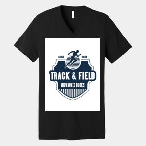 Bella Canvas Unisex Jersey Short Sleeve V Neck Tee Thumbnail