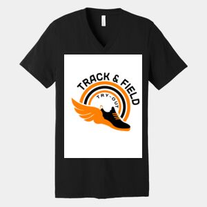 Bella Canvas Unisex Jersey Short Sleeve V Neck Tee Thumbnail