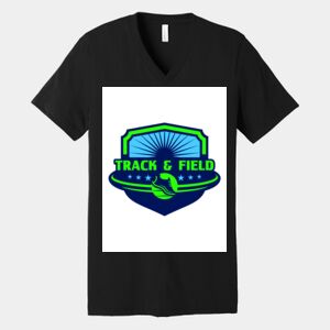 Bella Canvas Unisex Jersey Short Sleeve V Neck Tee Thumbnail