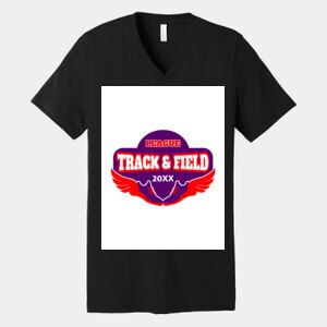 Bella Canvas Unisex Jersey Short Sleeve V Neck Tee Thumbnail