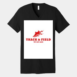 Bella Canvas Unisex Jersey Short Sleeve V Neck Tee Thumbnail