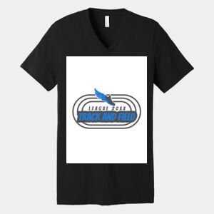 Bella Canvas Unisex Jersey Short Sleeve V Neck Tee Thumbnail