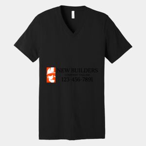 Bella Canvas Unisex Jersey Short Sleeve V Neck Tee Thumbnail