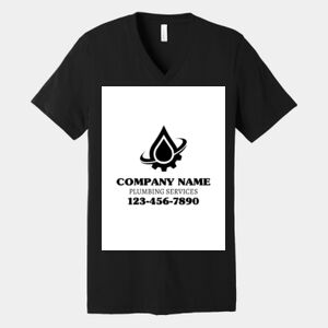 Bella Canvas Unisex Jersey Short Sleeve V Neck Tee Thumbnail