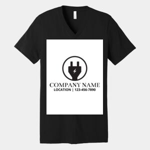 Bella Canvas Unisex Jersey Short Sleeve V Neck Tee Thumbnail