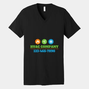 Bella Canvas Unisex Jersey Short Sleeve V Neck Tee Thumbnail