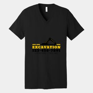 Bella Canvas Unisex Jersey Short Sleeve V Neck Tee Thumbnail