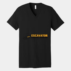 Bella Canvas Unisex Jersey Short Sleeve V Neck Tee Thumbnail