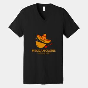 Bella Canvas Unisex Jersey Short Sleeve V Neck Tee Thumbnail