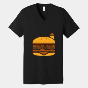 Bella Canvas Unisex Jersey Short Sleeve V Neck Tee Thumbnail