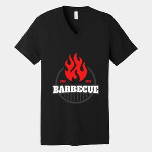 Bella Canvas Unisex Jersey Short Sleeve V Neck Tee Thumbnail