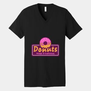 Bella Canvas Unisex Jersey Short Sleeve V Neck Tee Thumbnail