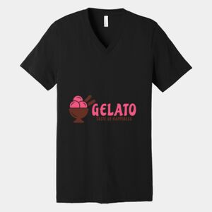 Bella Canvas Unisex Jersey Short Sleeve V Neck Tee Thumbnail