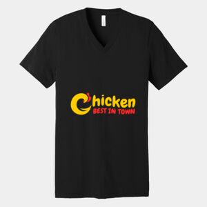 Bella Canvas Unisex Jersey Short Sleeve V Neck Tee Thumbnail