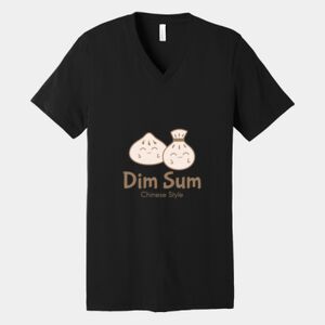 Bella Canvas Unisex Jersey Short Sleeve V Neck Tee Thumbnail