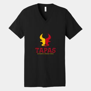 Bella Canvas Unisex Jersey Short Sleeve V Neck Tee Thumbnail