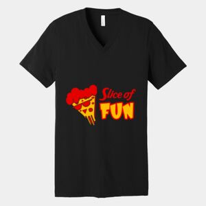 Bella Canvas Unisex Jersey Short Sleeve V Neck Tee Thumbnail