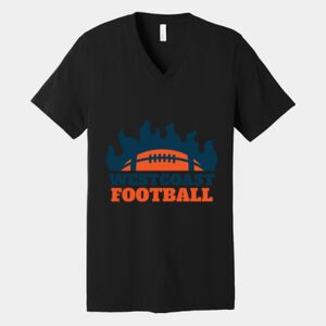 Bella Canvas Unisex Jersey Short Sleeve V Neck Tee Thumbnail