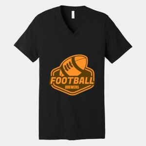 Bella Canvas Unisex Jersey Short Sleeve V Neck Tee Thumbnail