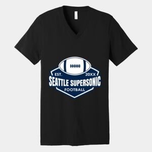 Bella Canvas Unisex Jersey Short Sleeve V Neck Tee Thumbnail