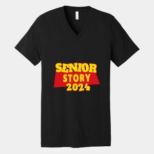 Bella Canvas Unisex Jersey Short Sleeve V Neck Tee Thumbnail