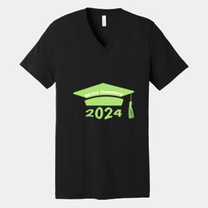 Bella Canvas Unisex Jersey Short Sleeve V Neck Tee Thumbnail