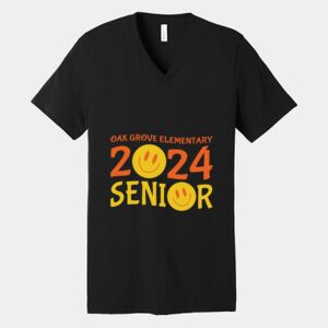 Bella Canvas Unisex Jersey Short Sleeve V Neck Tee Thumbnail