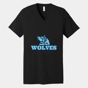 Bella Canvas Unisex Jersey Short Sleeve V Neck Tee Thumbnail