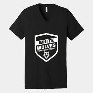 Bella Canvas Unisex Jersey Short Sleeve V Neck Tee Thumbnail