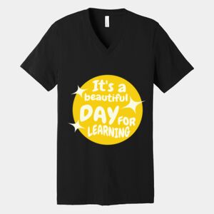 Bella Canvas Unisex Jersey Short Sleeve V Neck Tee Thumbnail