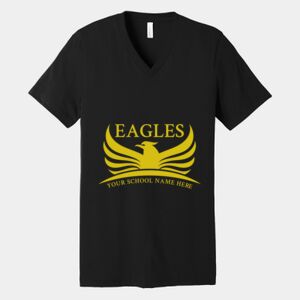 Bella Canvas Unisex Jersey Short Sleeve V Neck Tee Thumbnail