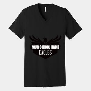 Bella Canvas Unisex Jersey Short Sleeve V Neck Tee Thumbnail