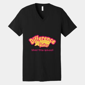 Bella Canvas Unisex Jersey Short Sleeve V Neck Tee Thumbnail