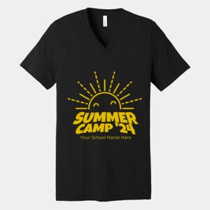 Bella Canvas Unisex Jersey Short Sleeve V Neck Tee Thumbnail