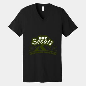 Bella Canvas Unisex Jersey Short Sleeve V Neck Tee Thumbnail