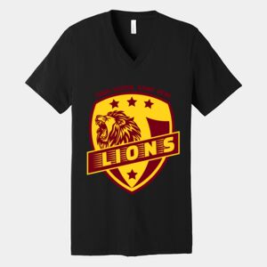 Bella Canvas Unisex Jersey Short Sleeve V Neck Tee Thumbnail