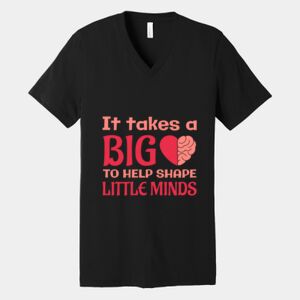 Bella Canvas Unisex Jersey Short Sleeve V Neck Tee Thumbnail