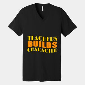 Bella Canvas Unisex Jersey Short Sleeve V Neck Tee Thumbnail