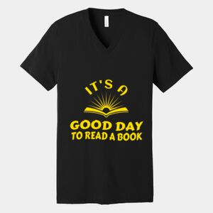 Bella Canvas Unisex Jersey Short Sleeve V Neck Tee Thumbnail