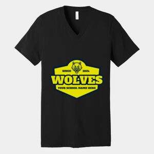 Bella Canvas Unisex Jersey Short Sleeve V Neck Tee Thumbnail