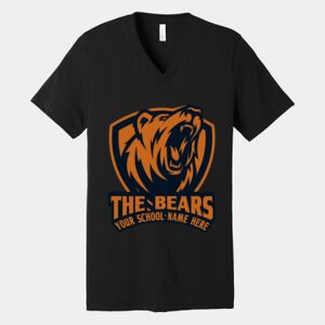 Bella Canvas Unisex Jersey Short Sleeve V Neck Tee Thumbnail